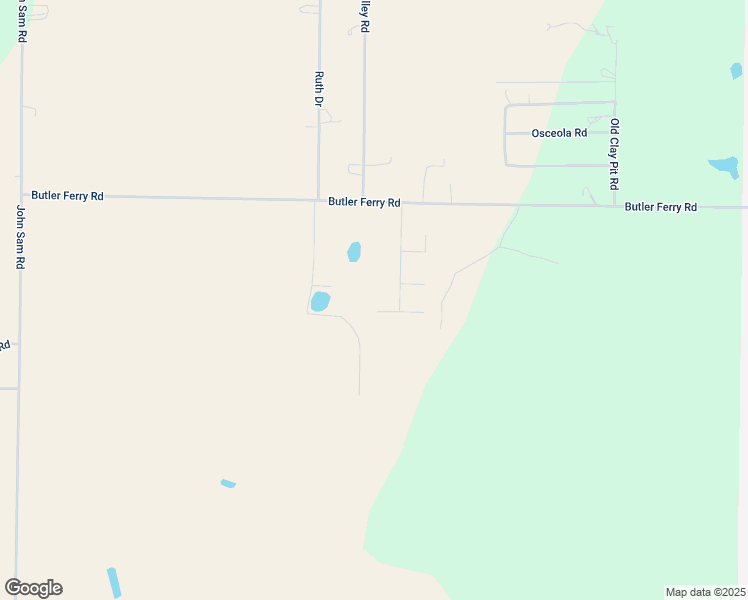 map of restaurants, bars, coffee shops, grocery stores, and more near 124 Doerun Place in Bainbridge