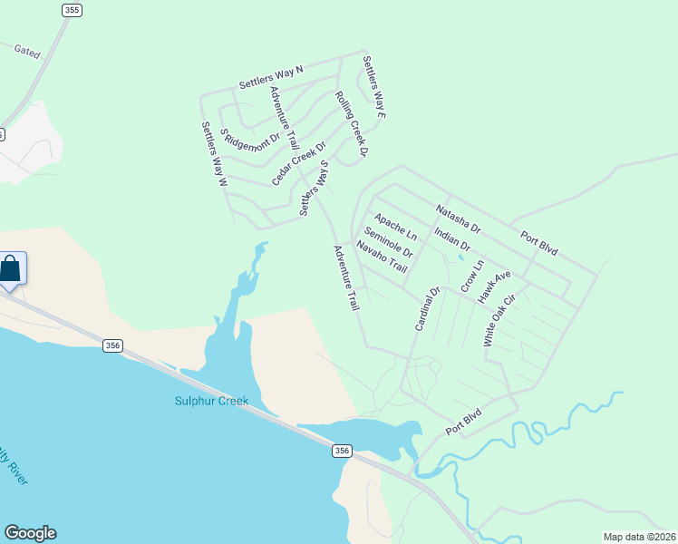 map of restaurants, bars, coffee shops, grocery stores, and more near 639 Adventure Trail in Trinity