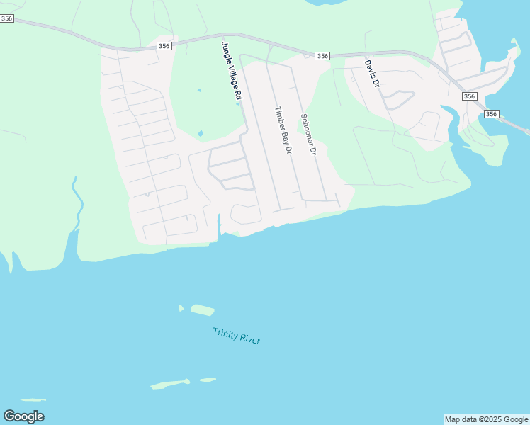map of restaurants, bars, coffee shops, grocery stores, and more near 779 Jungle Village Road in Trinity