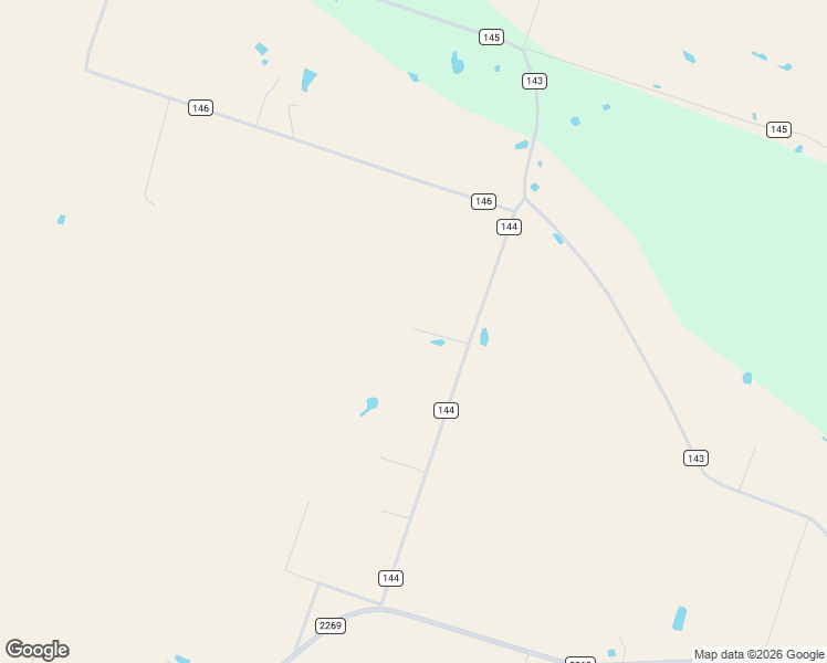 map of restaurants, bars, coffee shops, grocery stores, and more near 743 County Road 144 in Buckholts