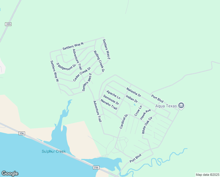 map of restaurants, bars, coffee shops, grocery stores, and more near 565 Indian Drive in Trinity
