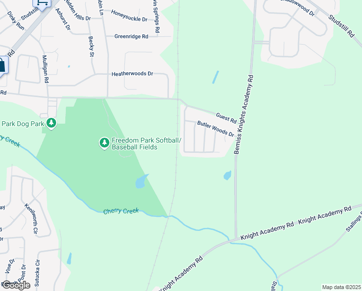 map of restaurants, bars, coffee shops, grocery stores, and more near 3529 Farmers Way in Valdosta