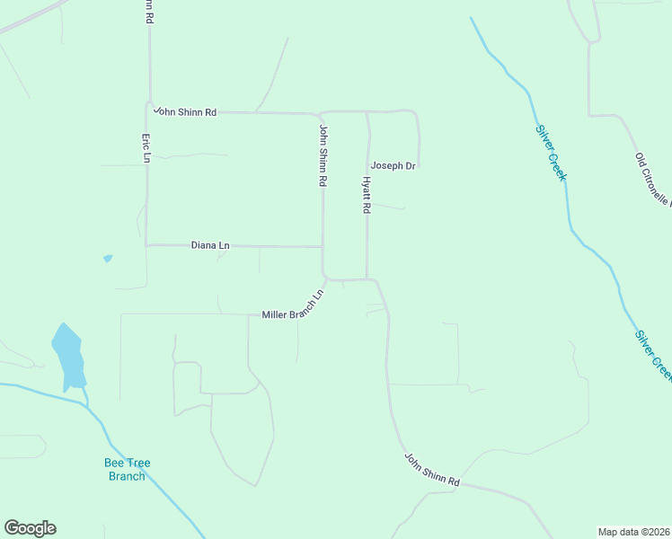 map of restaurants, bars, coffee shops, grocery stores, and more near 10550 John Shinn Road in Chunchula