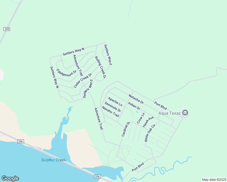 map of restaurants, bars, coffee shops, grocery stores, and more near 565 Indian Drive in Trinity
