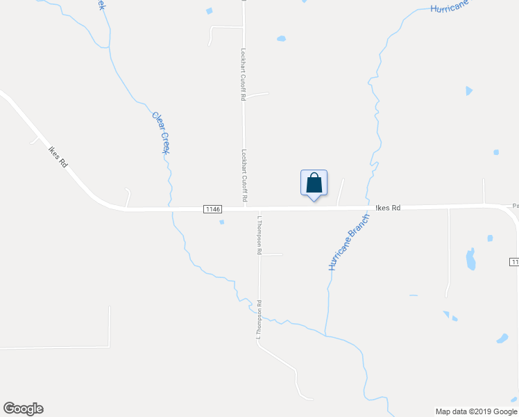 map of restaurants, bars, coffee shops, grocery stores, and more near Ikes Road in DeRidder