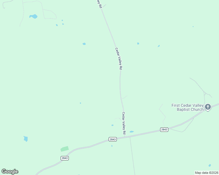 map of restaurants, bars, coffee shops, grocery stores, and more near 13471 Cedar Valley Road in Salado