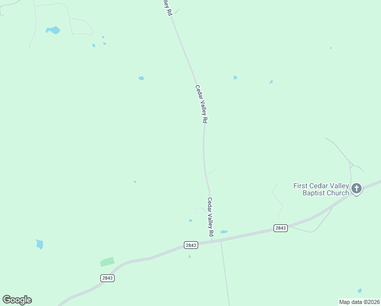 map of restaurants, bars, coffee shops, grocery stores, and more near 13471 Cedar Valley Road in Salado