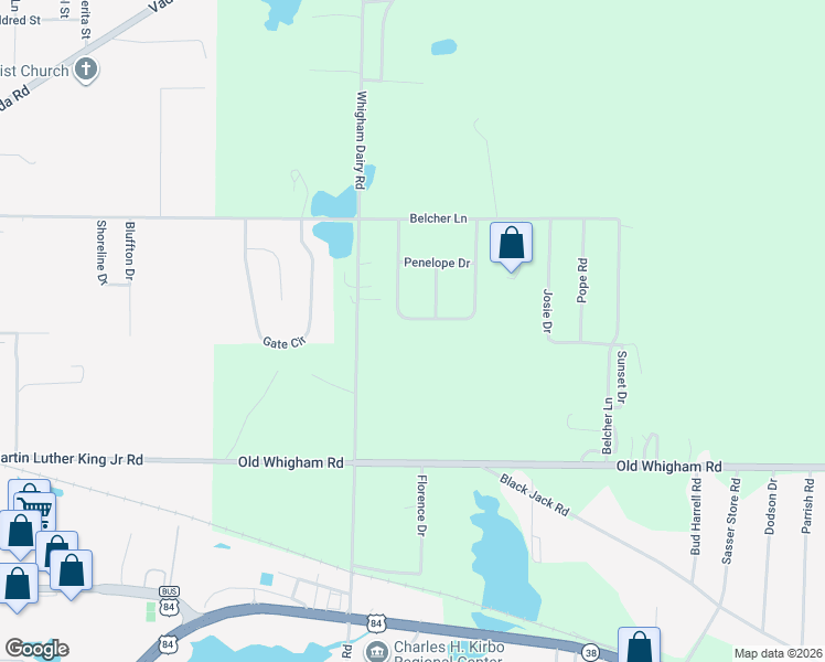map of restaurants, bars, coffee shops, grocery stores, and more near 164-168 Plum Nelly Circle in Bainbridge