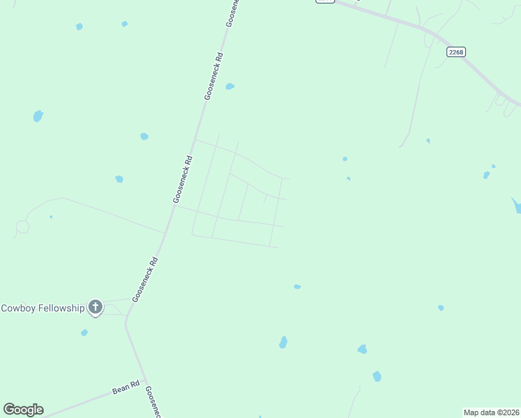 map of restaurants, bars, coffee shops, grocery stores, and more near 16258 Gooseneck Road in Salado