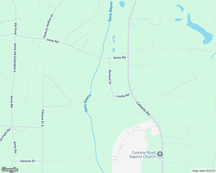 map of restaurants, bars, coffee shops, grocery stores, and more near 10625 Richard Drive in Saraland