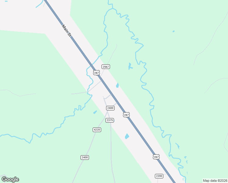 map of restaurants, bars, coffee shops, grocery stores, and more near U.S. 287 in Chester