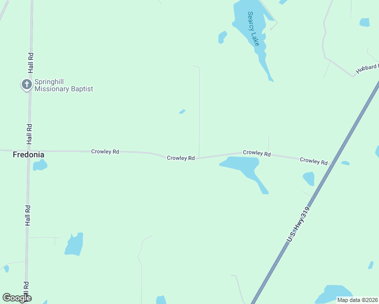 map of restaurants, bars, coffee shops, grocery stores, and more near 1483 Crowley Road in Thomasville
