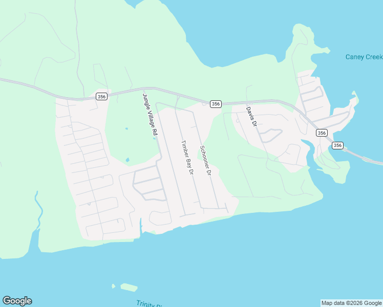 map of restaurants, bars, coffee shops, grocery stores, and more near 409 Timber Bay Drive in Trinity