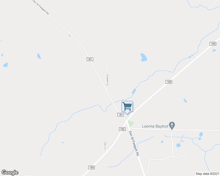 map of restaurants, bars, coffee shops, grocery stores, and more near 1555 Clayton Lane in Westville