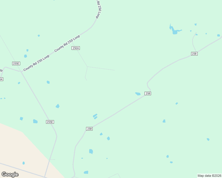map of restaurants, bars, coffee shops, grocery stores, and more near 2485 County Road 258 in Cameron