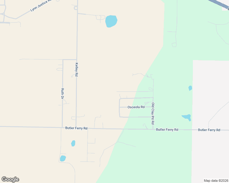 map of restaurants, bars, coffee shops, grocery stores, and more near 174 Dow Jones Road in Bainbridge