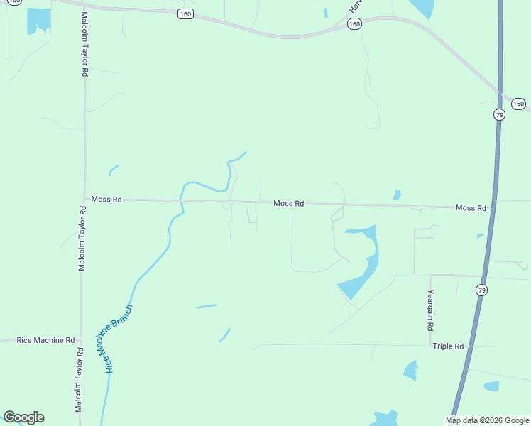 map of restaurants, bars, coffee shops, grocery stores, and more near 3320 Moss Road in Bonifay