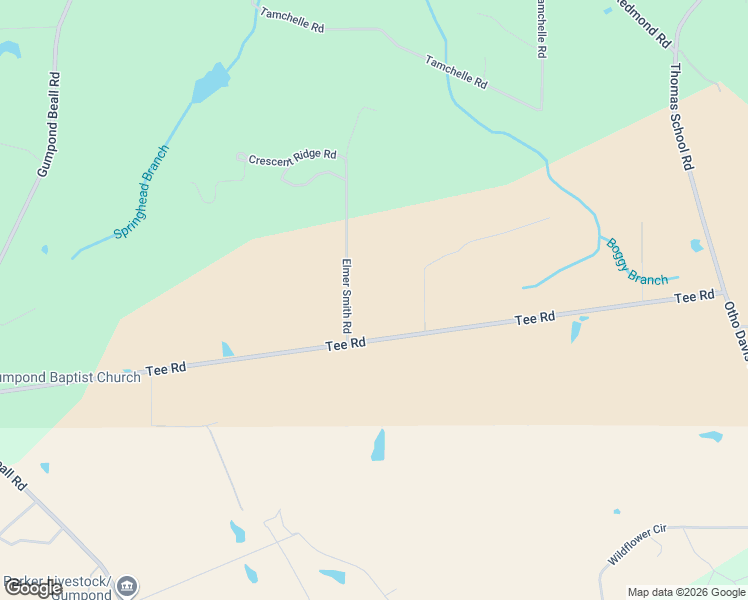 map of restaurants, bars, coffee shops, grocery stores, and more near 10 Elmer Smith Road in Lumberton