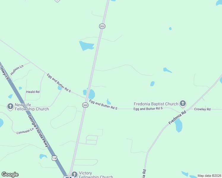 map of restaurants, bars, coffee shops, grocery stores, and more near 184 Tannerville Lane in Thomasville