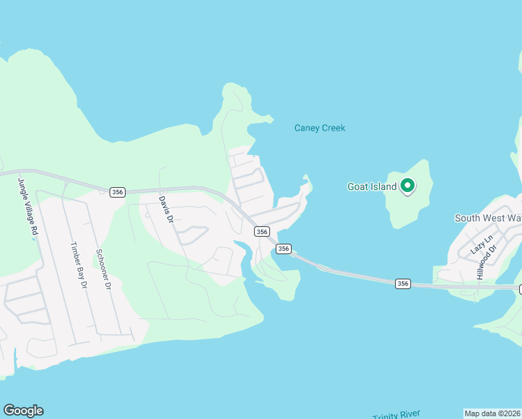 map of restaurants, bars, coffee shops, grocery stores, and more near 100 Oak Street in Trinity