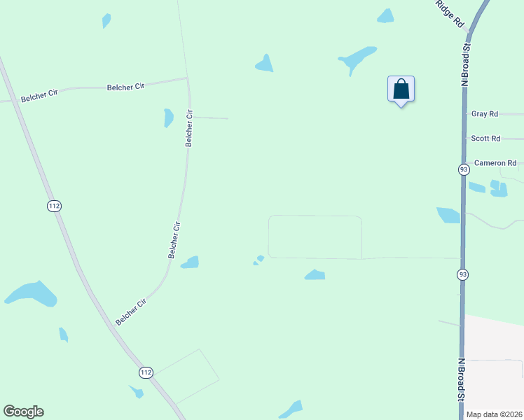 map of restaurants, bars, coffee shops, grocery stores, and more near 425 Woodridge Lane in Cairo