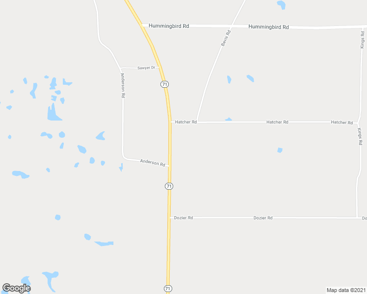 map of restaurants, bars, coffee shops, grocery stores, and more near 4856 Florida 71 in Greenwood