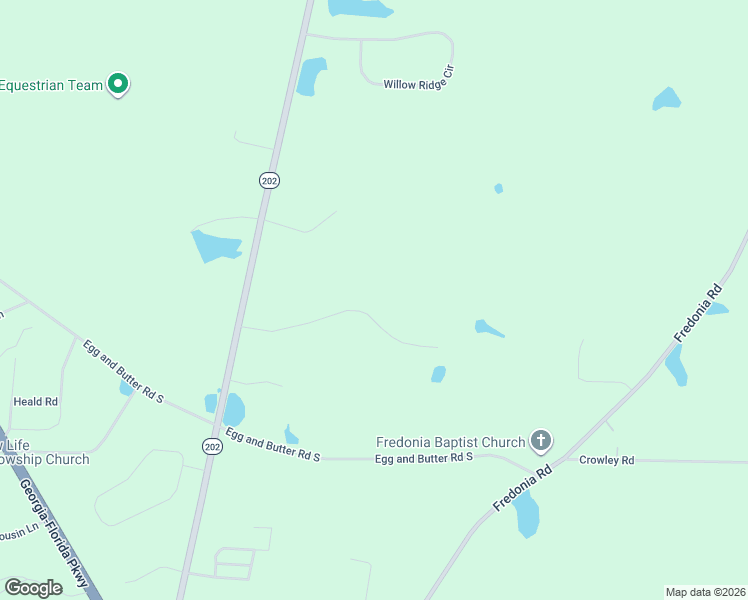 map of restaurants, bars, coffee shops, grocery stores, and more near 101 Sandy Creek Lane in Thomasville
