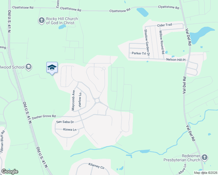 map of restaurants, bars, coffee shops, grocery stores, and more near 4765 Amelia Circle in Hahira