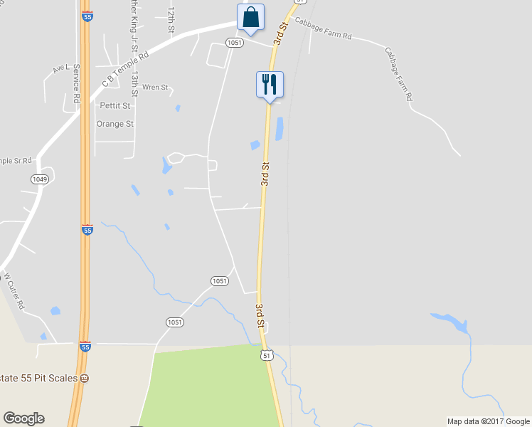 map of restaurants, bars, coffee shops, grocery stores, and more near 1420 3rd Street in Kentwood