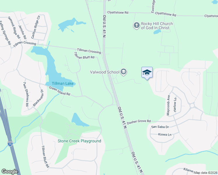 map of restaurants, bars, coffee shops, grocery stores, and more near 4281-4371 41 in Hahira