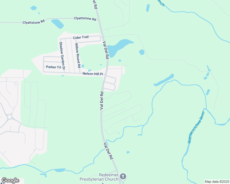 map of restaurants, bars, coffee shops, grocery stores, and more near 3834 Del Circle in Hahira