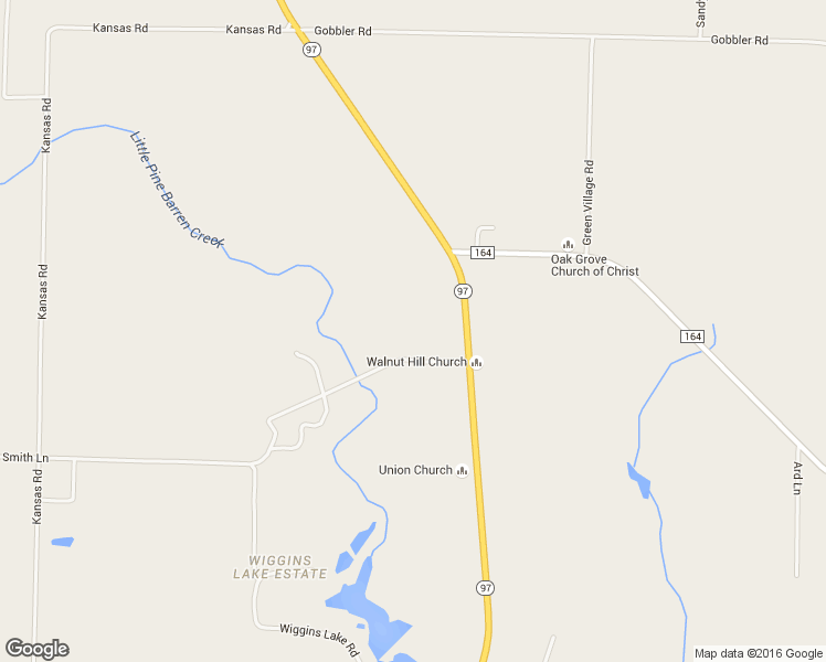 map of restaurants, bars, coffee shops, grocery stores, and more near 8501 Highway 97 in McDavid