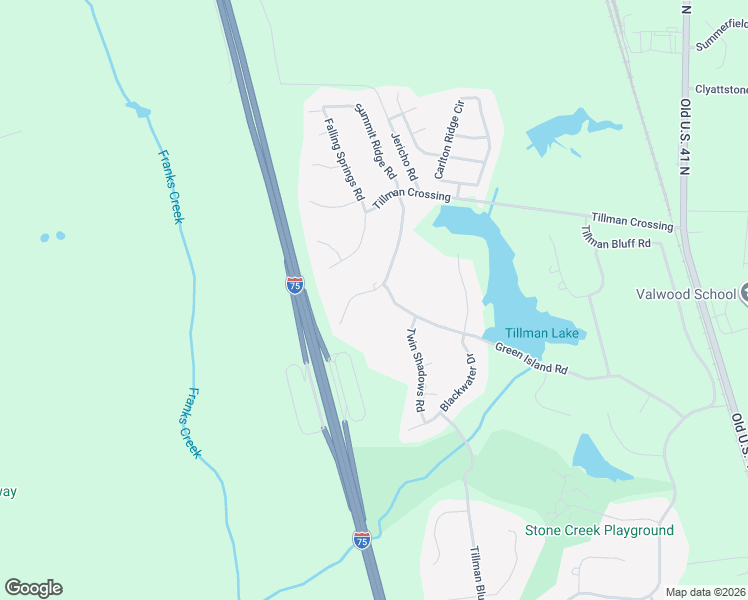 map of restaurants, bars, coffee shops, grocery stores, and more near 4661 Green Island Road in Valdosta