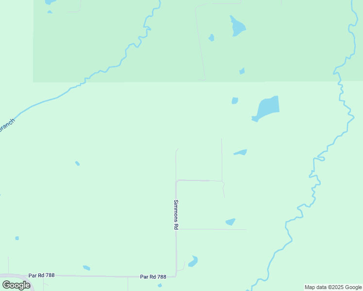map of restaurants, bars, coffee shops, grocery stores, and more near 1829 Simmons Road in DeRidder