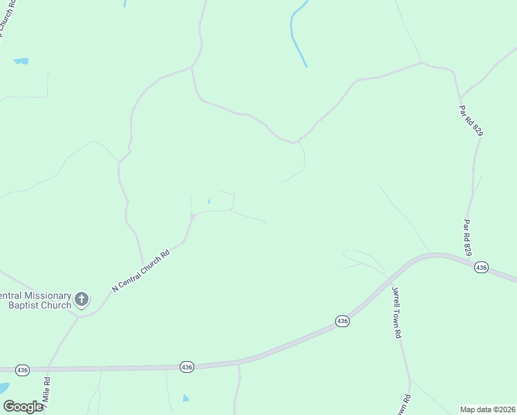 map of restaurants, bars, coffee shops, grocery stores, and more near 57030 Central Church Road in Angie