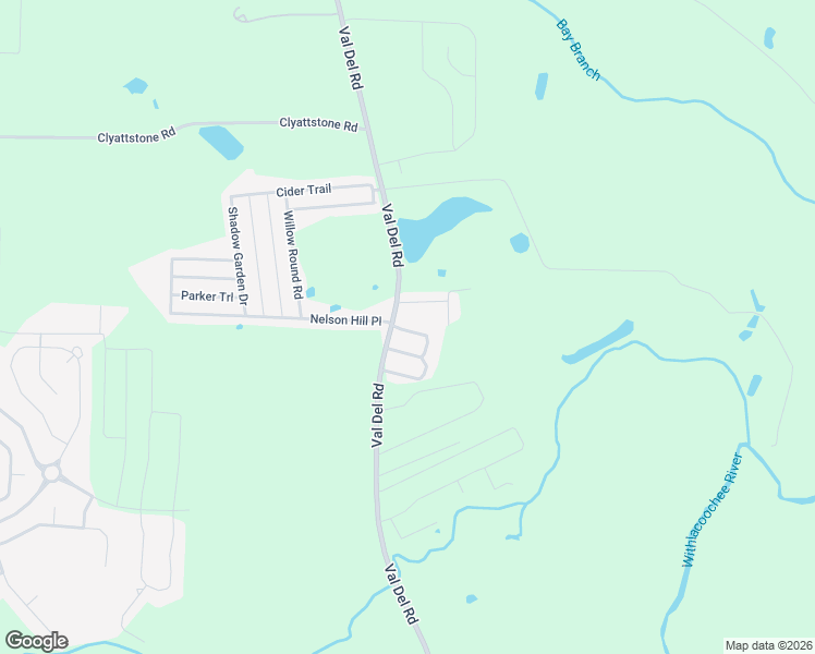 map of restaurants, bars, coffee shops, grocery stores, and more near 3984 Nelson Hill Place in Hahira