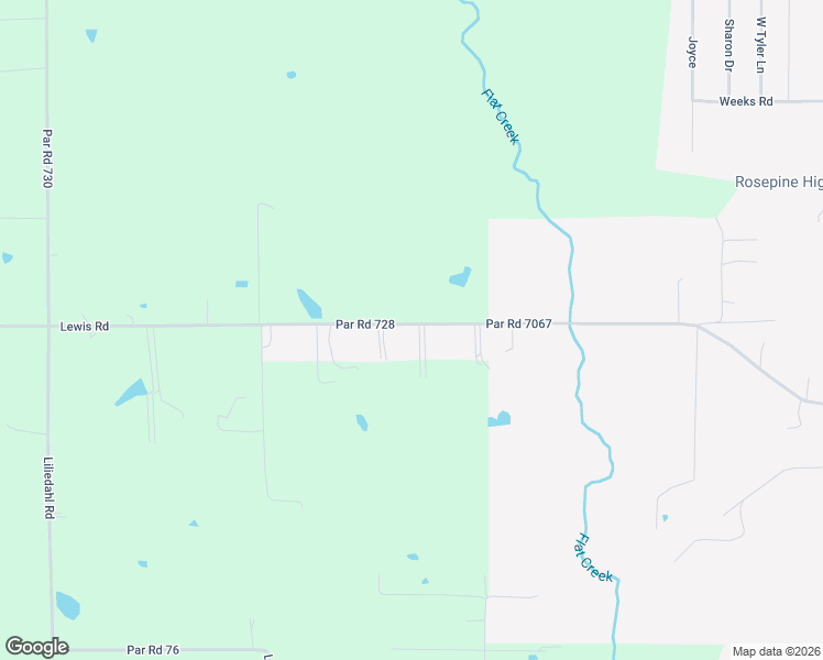 map of restaurants, bars, coffee shops, grocery stores, and more near 8813 Main Street in DeRidder