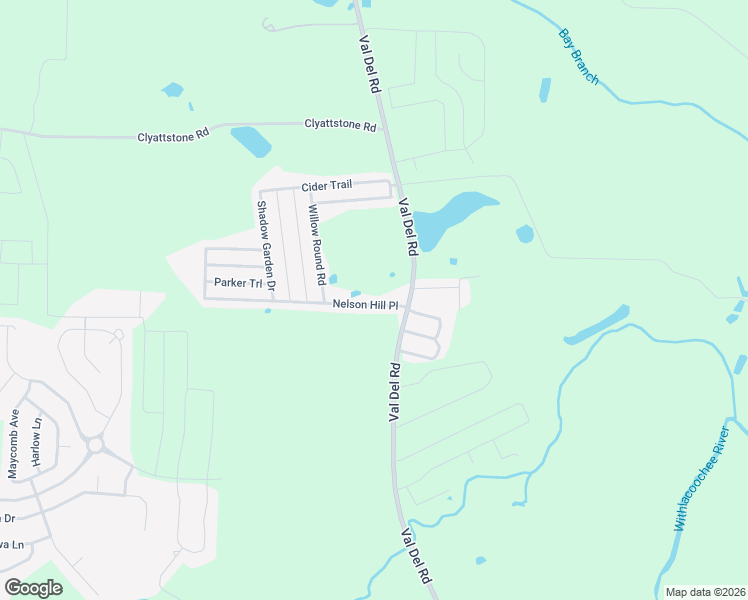 map of restaurants, bars, coffee shops, grocery stores, and more near 4009 Nelson Hill Place in Hahira