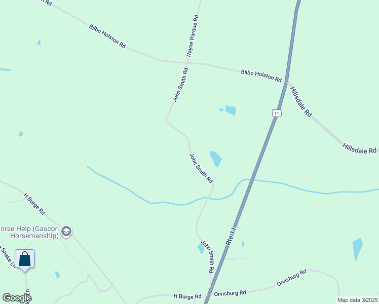 map of restaurants, bars, coffee shops, grocery stores, and more near 171 John Smith Road in Poplarville