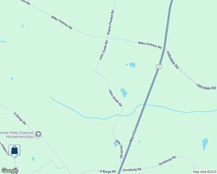 map of restaurants, bars, coffee shops, grocery stores, and more near 171 John Smith Road in Poplarville