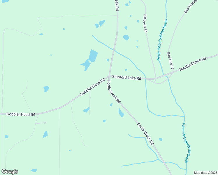 map of restaurants, bars, coffee shops, grocery stores, and more near Fords Creek Road in Pearl River County