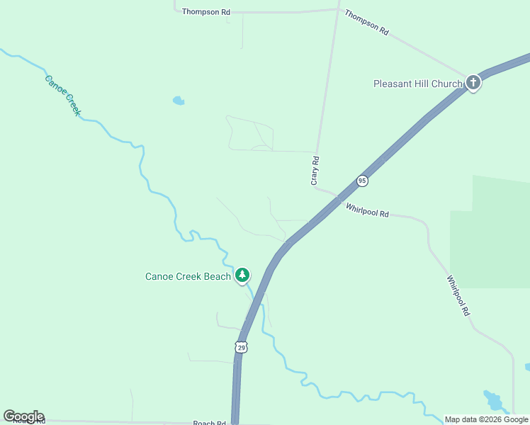 map of restaurants, bars, coffee shops, grocery stores, and more near 3811 North Century Boulevard in Century