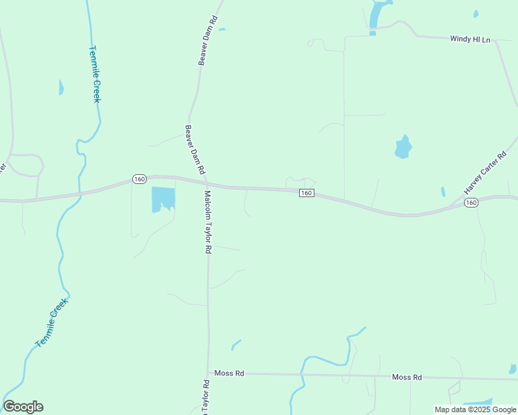 map of restaurants, bars, coffee shops, grocery stores, and more near 3148 County Road 160 in Bonifay