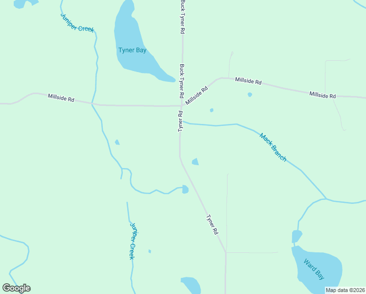 map of restaurants, bars, coffee shops, grocery stores, and more near 7605 Buck Tyner Road in Laurel Hill