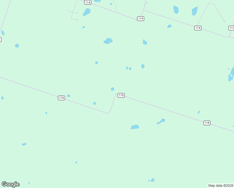 map of restaurants, bars, coffee shops, grocery stores, and more near County Road 115 in Rogers