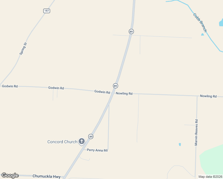 map of restaurants, bars, coffee shops, grocery stores, and more near 3656 Godwin Road in Jay