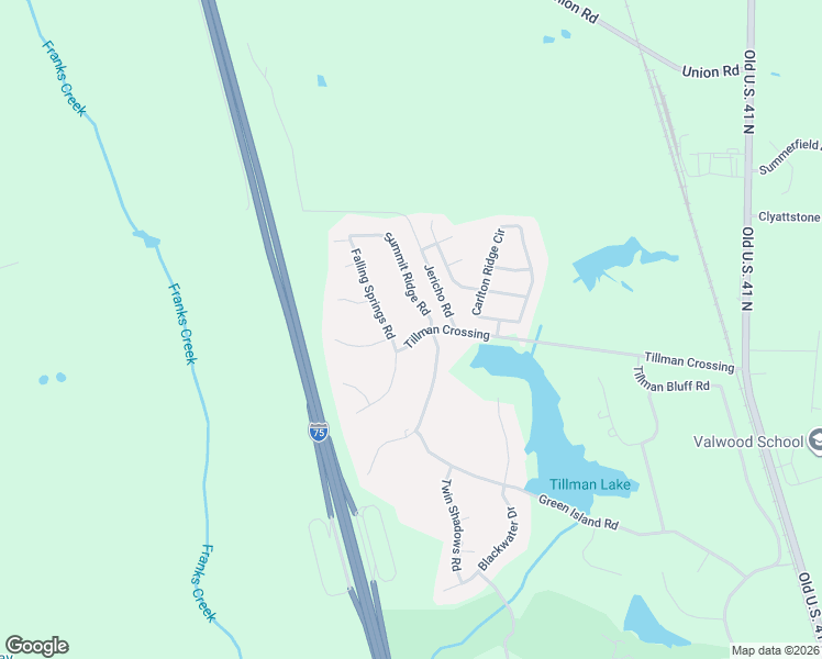 map of restaurants, bars, coffee shops, grocery stores, and more near 5100 Tillman Crossing in Hahira