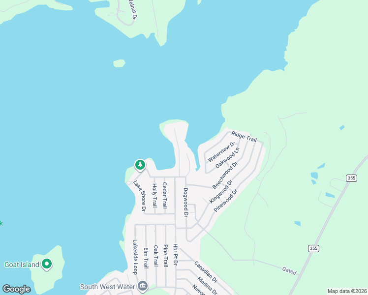map of restaurants, bars, coffee shops, grocery stores, and more near 248 North Point Drive in Trinity
