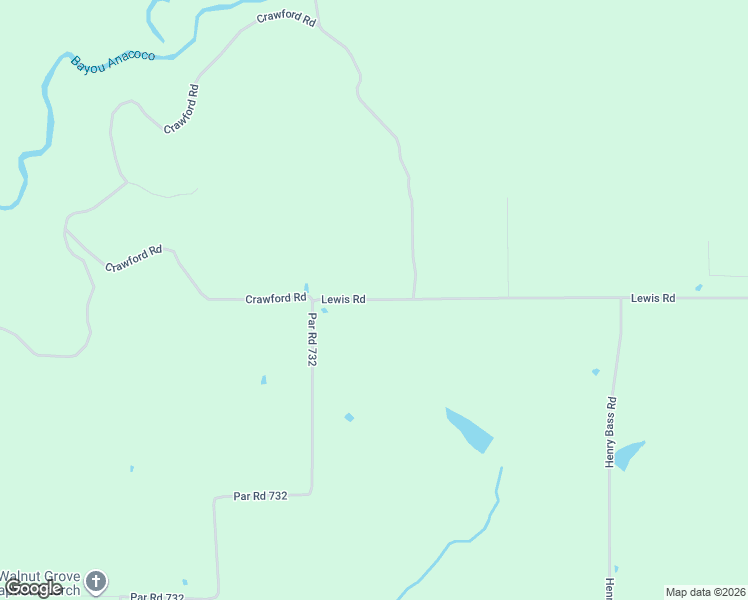 map of restaurants, bars, coffee shops, grocery stores, and more near 10615 Lewis Road in DeRidder