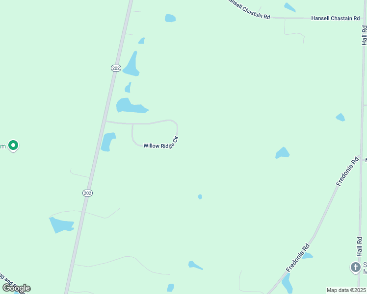 map of restaurants, bars, coffee shops, grocery stores, and more near 145 Willow Ridge Circle in Thomasville